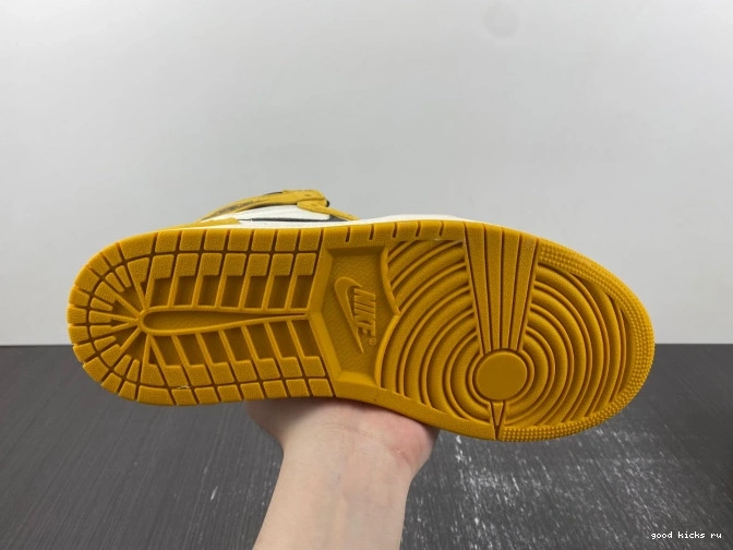 Air Jordan Ochre Yellow DZ5485-701 High 1 OG 0725